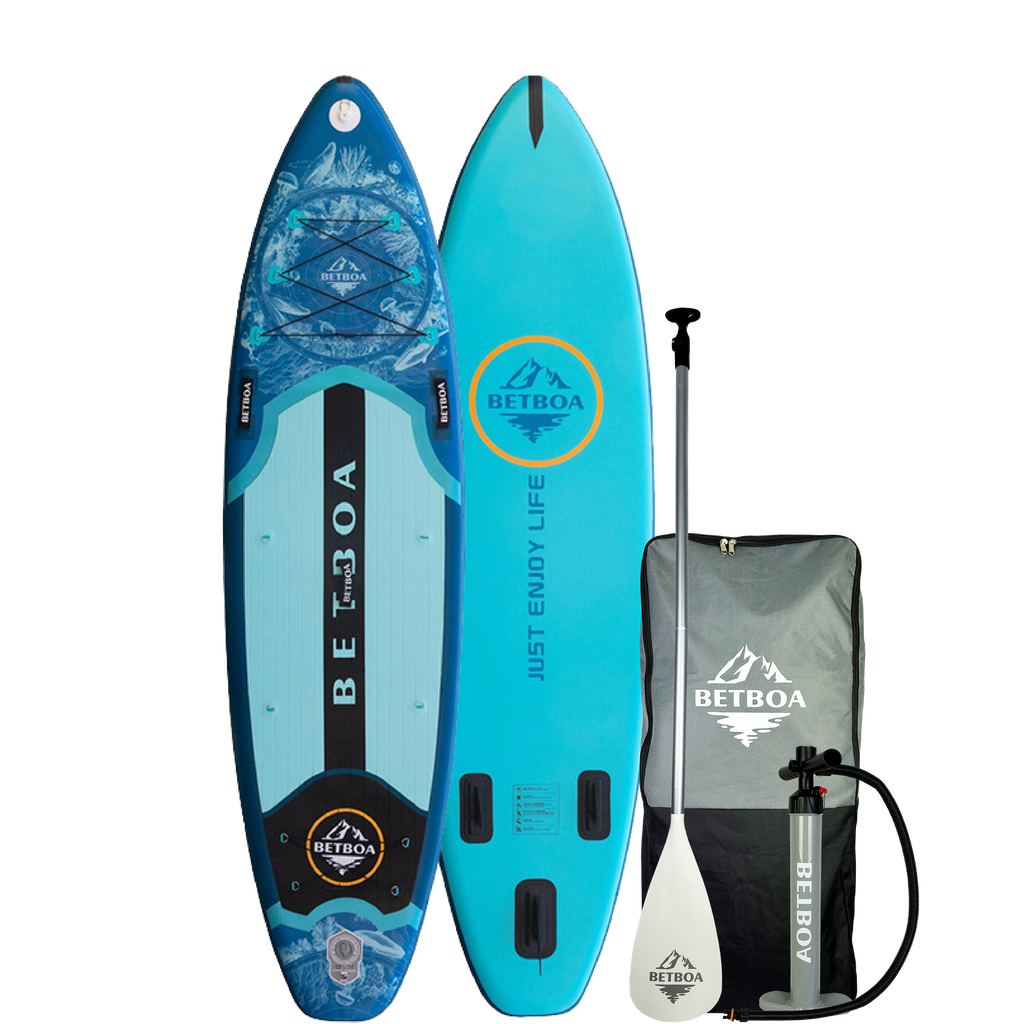 BETBOA All-Round Inflatable Stand-Up Paddle Board - Blue