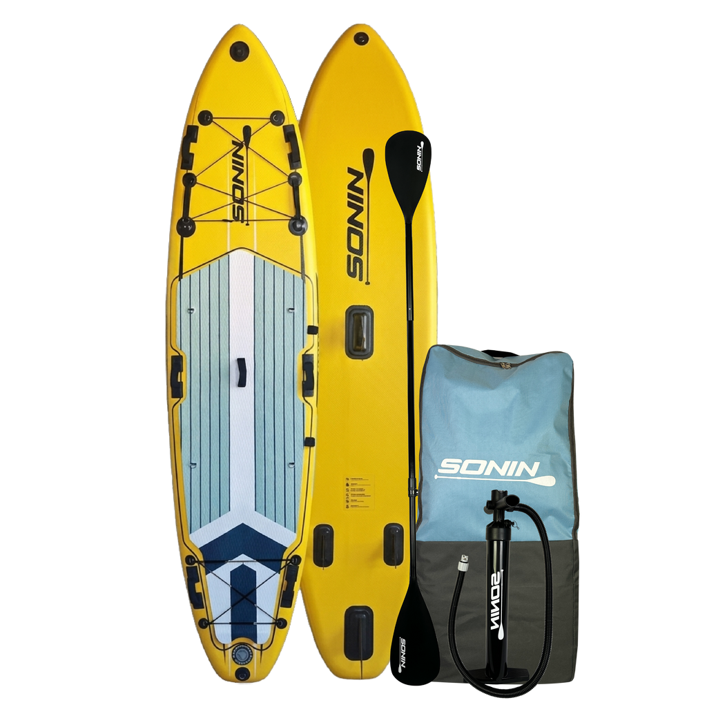SONIN Touring Inflatable Stand-Up Paddle Board - Yellow