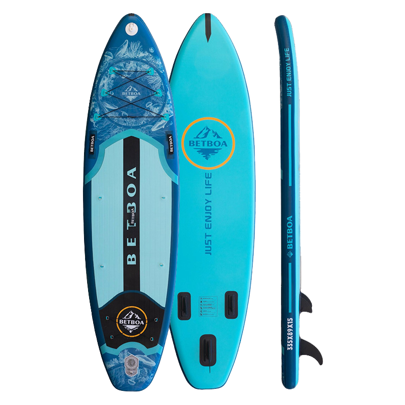 BETBOA All-Round Inflatable Stand-Up Paddle Board - Blue