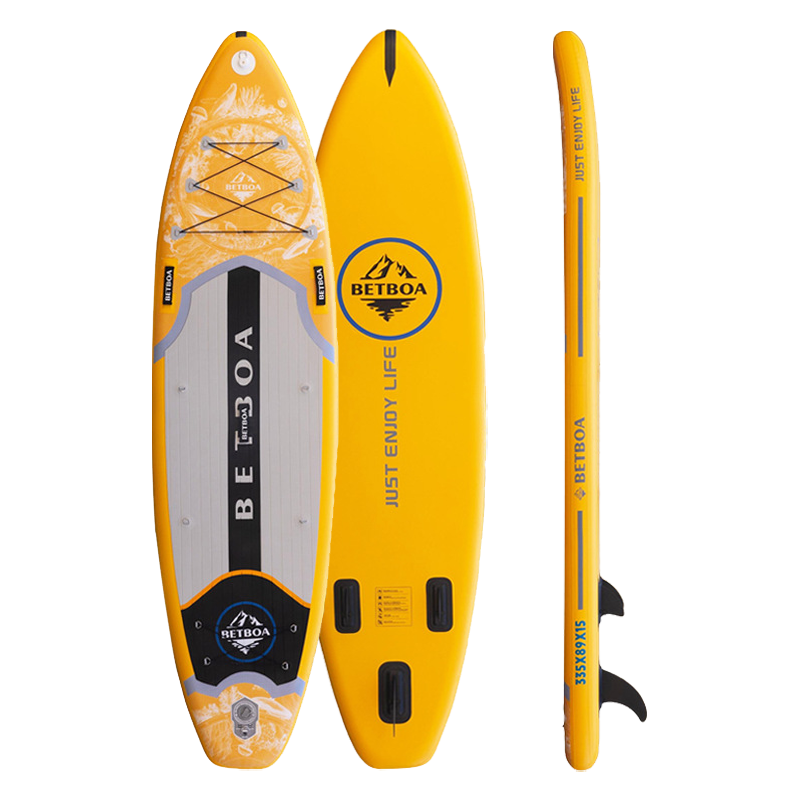 BETBOA All-Round Inflatable Stand-Up Paddle Board - Yellow