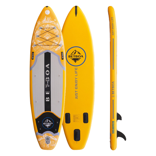 BETBOA All-Round Inflatable Stand-Up Paddle Board - Yellow