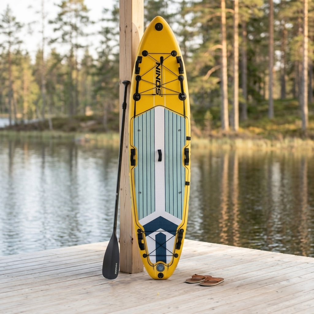 SONIN Touring Inflatable Stand-Up Paddle Board - Yellow