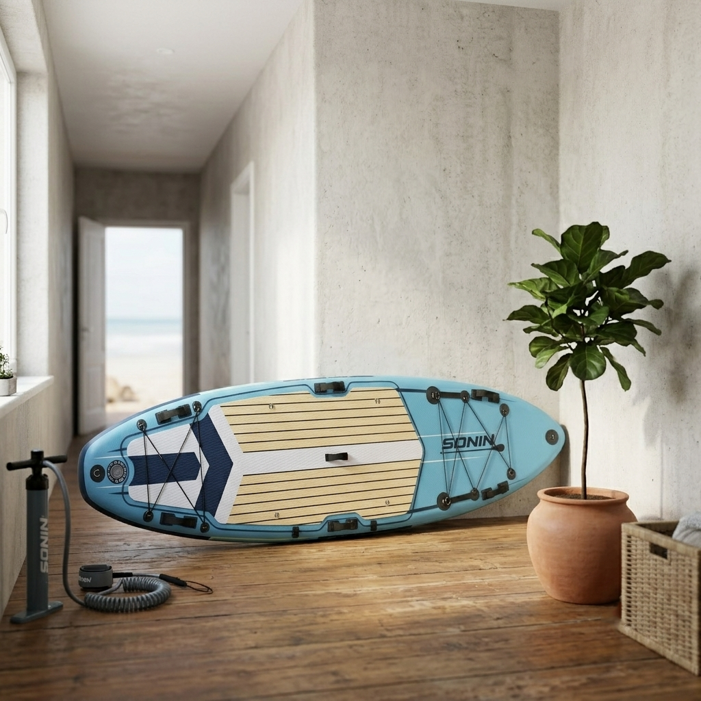 SONIN Touring Inflatable Stand-Up Paddle Board - Blue